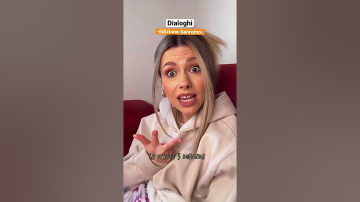 Dialoghi - Edizione Sanremo