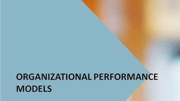 Process Improvement   Performance models