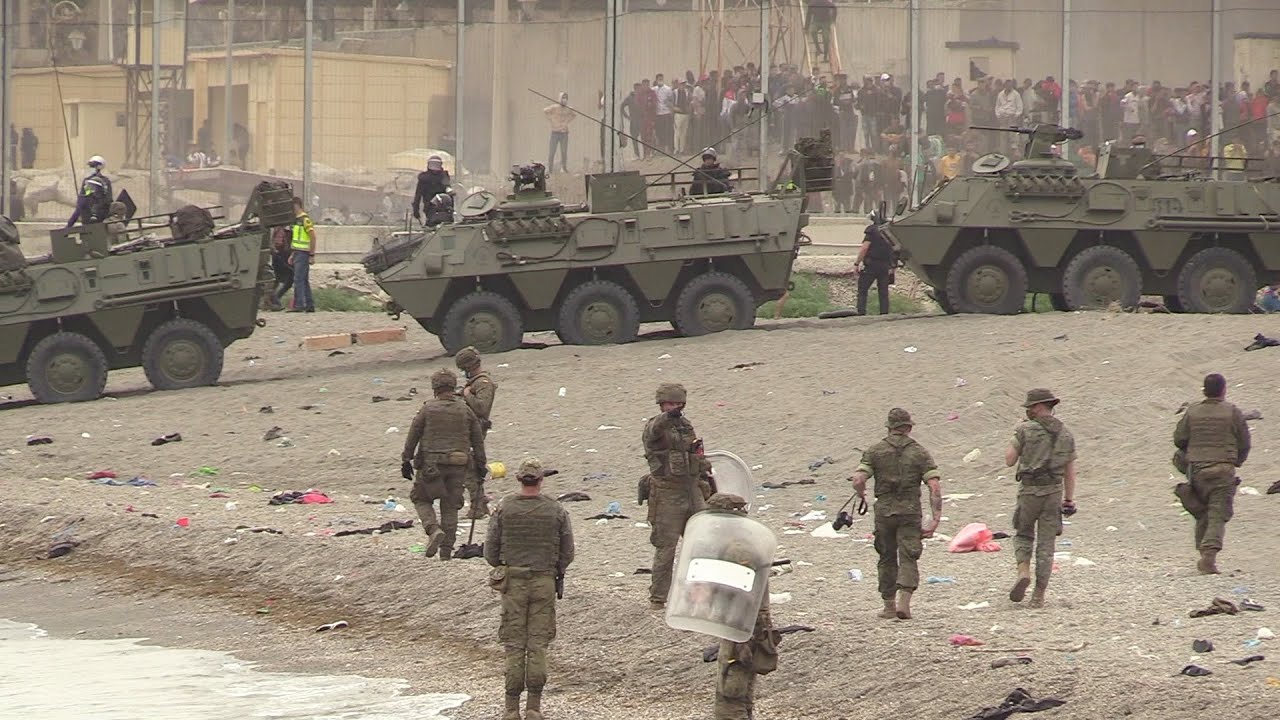 Así le cuela Marruecos los inmigrantes a España por la valla