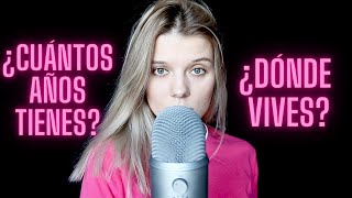 Spanish ASMR | CONTESTO A TUS PREGUNTAS | ASMR Español