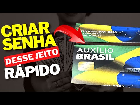 Como Criar A Senha Do Auxílio Brasil | Cartão Auxílio Brasil  | Maneira Certa