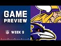 Minnesota Vikings vs. Baltimore Ravens | Week 9 NFL Game Preview