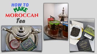 How to make Moroccan Mint Tea ?? ? كيفية تحضير الشاي المغربي بالنعناع