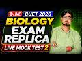 CUET 2026 Biology Mock Test | Most Expected Questions | Full Practice Class | Exam Replica |