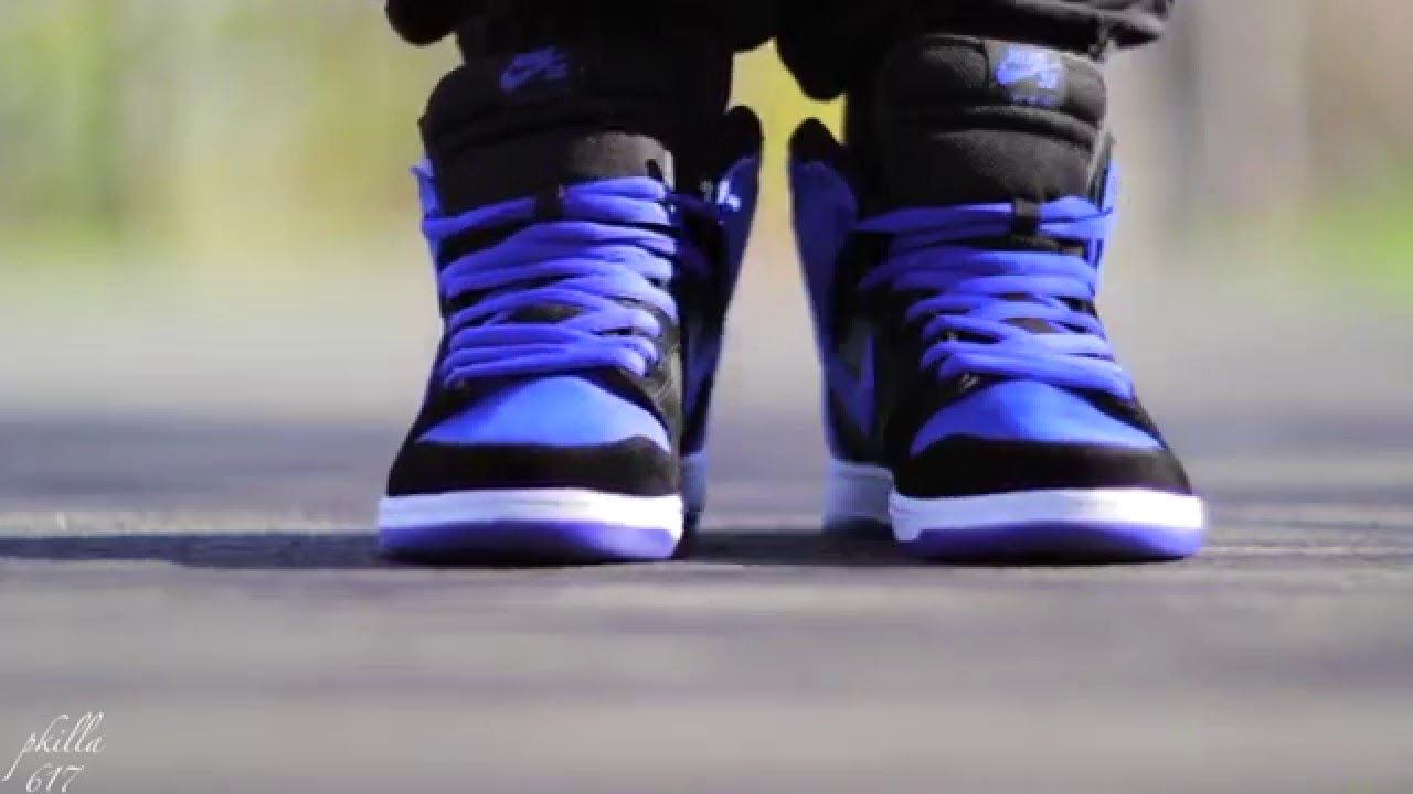 nike dunk sb high j pack royal