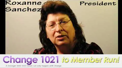 Roxanne Sanchez, Change 1021 Candidate for President