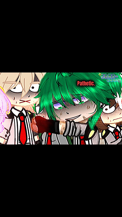 Omg! Why so violent DEKU😰🤚also hii⭐️ #gacha #bnhaoc #mha #gachatrend