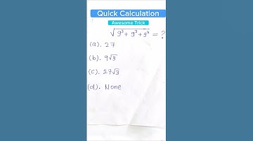 Solve Exponential Equations in Seconds #maths #mathstricks #education