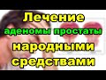 Лечение аденомы простаты народными средствами | Народные советы