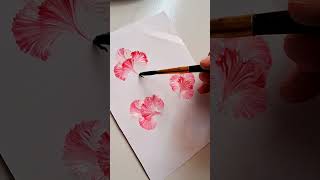 🌈one stroke painting✨️#shorts #ytshorts #art #creative #trending #onestrokeart