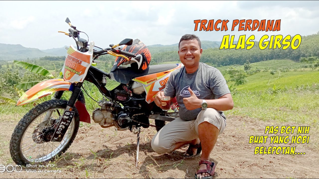 Modif Bebek Trail Honda Supra Fit Track Perdana Auto Belepotan YouTube