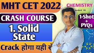 Chemistry MHT CET Crash Course 2022 || One Shot + PYQs Chapter 1 Solid States new indian era #nie screenshot 5