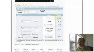 Create Space Crash Course Lecture #3: Pricing Your Book