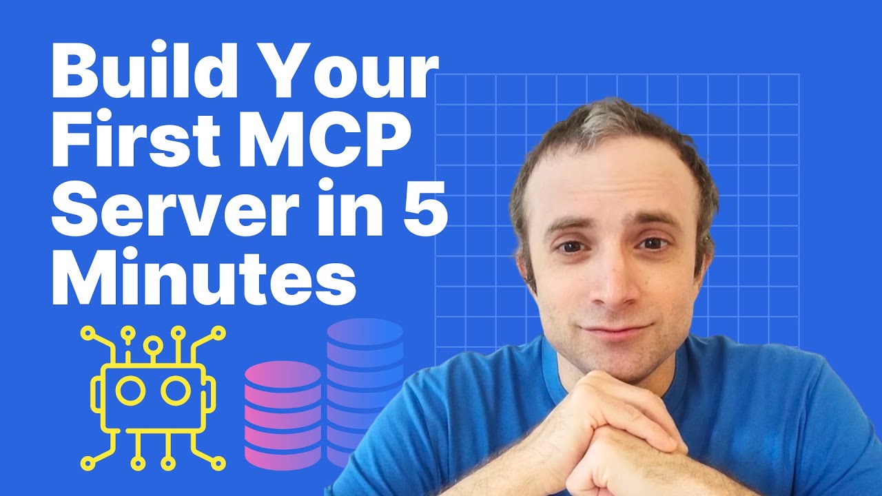 Build Your First MCP Server in 5 Minutes - YouTube