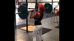 Eva Marie on Instagram - Workout of the day: 100 thrusters for time!