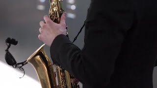 Saxophone Player Stock Video