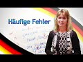 HÄUFIGE FEHLER Deutsch lernen #5