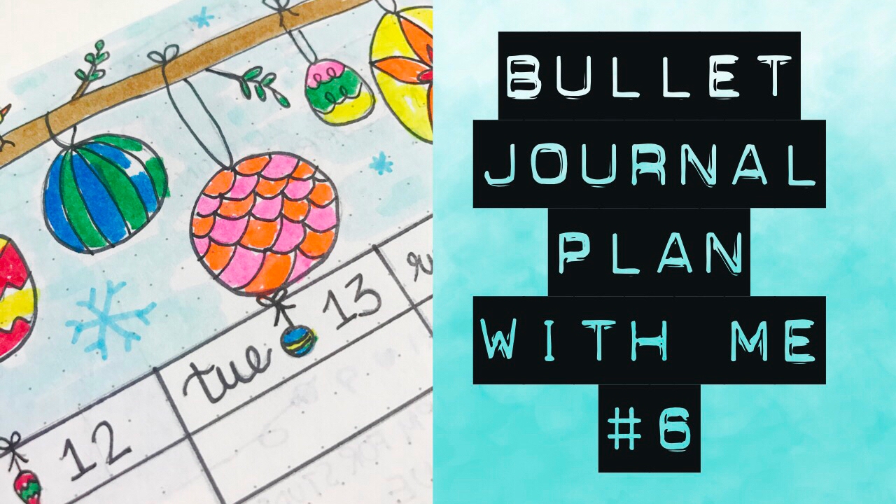 Bullet Journal: Plan with Me #6 planning 2019