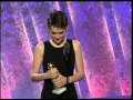 Golden Globes 1994 Winona Ryder Best Supporting Actress in a Motion Picture