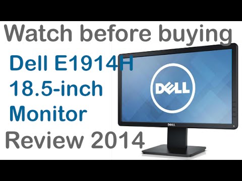 Dell E1914H 18.5-inch Monitor Review - Must-Watch Before Buying