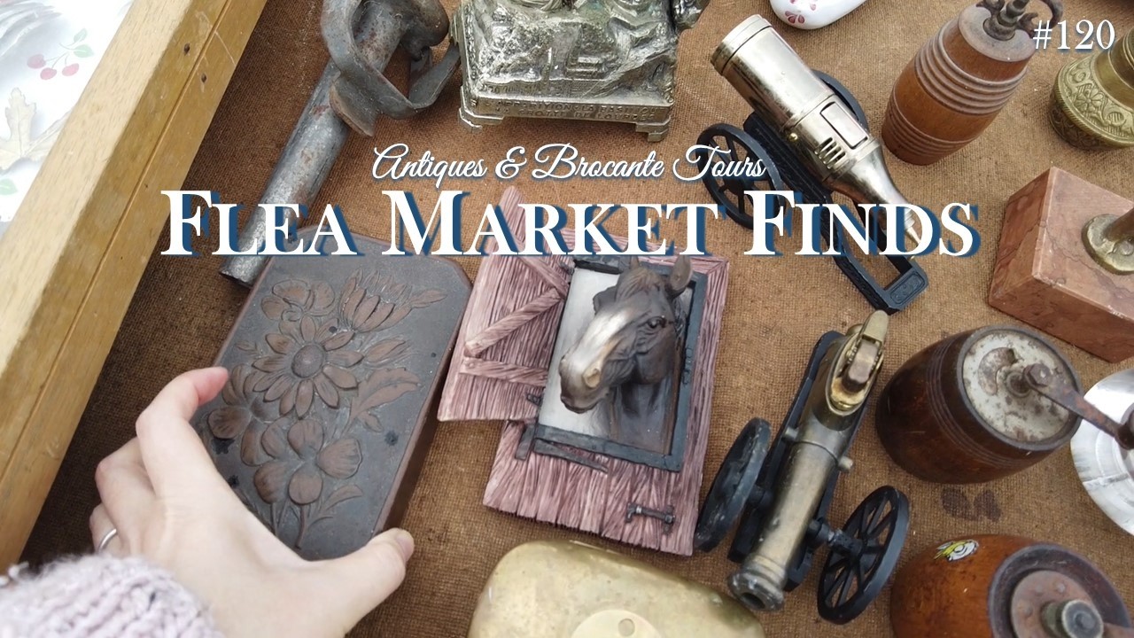 Flea Markets in Rural France | What is Bois Durci? | #120