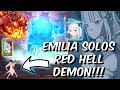 Emilia SOLOS HELL Red Demon - A NEW ENDGAME FREEZE GOD FOR PVE!!! - Seven Deadly Sins: Grand Cross