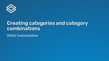 3.1.4 Creating categories and category combinations [Part 3 of 3]