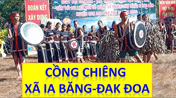 Đội Cồng Chiêng Xã Ia Băng trình diễn đẹp mắt tại Lễ hội Cỏ Hồng huyện Đak Đoa năm 2020
