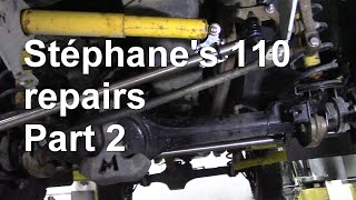 Stéphane&#39;s 110 repairs part 2