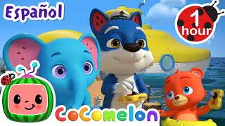 ¡Todos viven en un submarino amarillo! | CoComelon y los animales 🍉| Dibujos para niños by CoComelon y Animales - Canciones infantiles 14,616 views 4 weeks ago 58 minutes