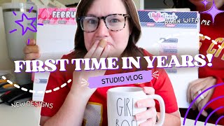 Designing New Planner Stickers for the First Time in 2 Years! | Day In The Life of A Shop Owner