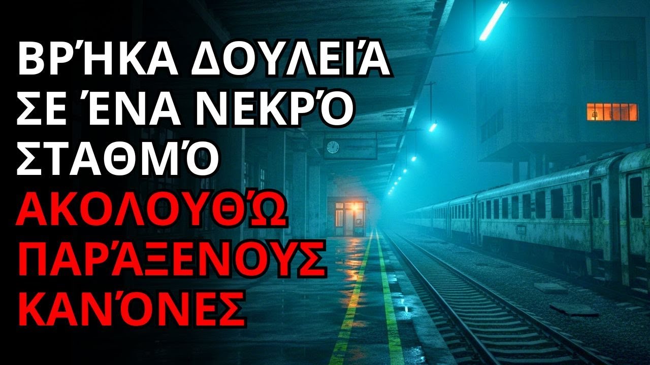 Είμαι Νυχτοφύλακας σε έναν Εγκαταλελειμμένο Σιδηροδρομικό Σταθμό. Υπάρχουν Κανόνες Που Πρέπει Να Ακο