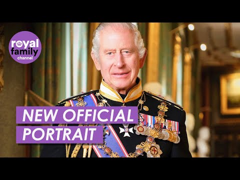 New official portrait of the king unveiled