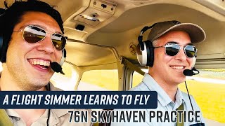A Flight Simmer Learns To Fly Skyhaven Short Field Practice
