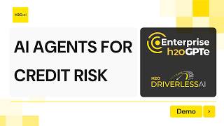 Agentic AI for Credit Risk : From Raw Data to Default Prediction with H2O Driverless AI