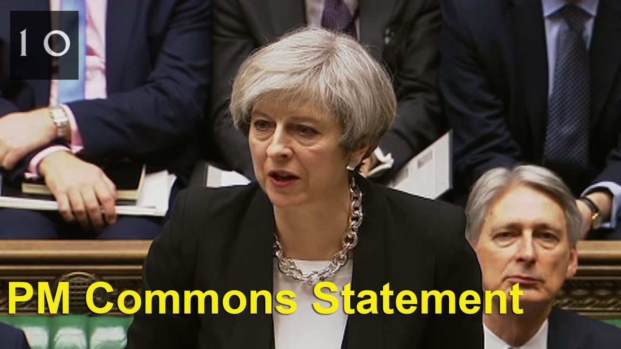 PM Commons statement on Westminster attack: 23 March 2017