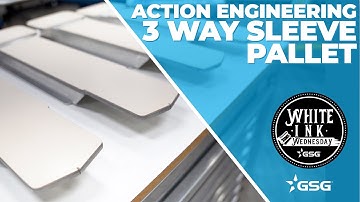 How to Screen Print Sleeves AND MORE | Action Engineering 3 Way Sleeve Pallet