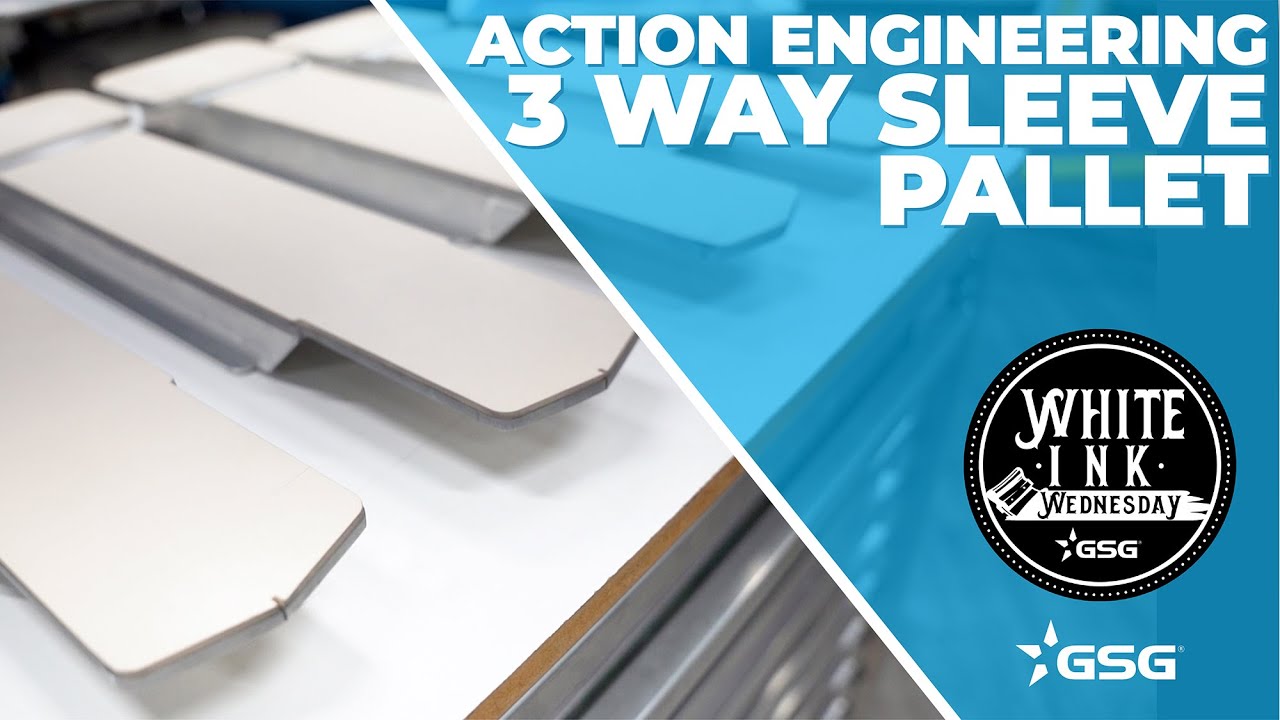 How to Screen Print Sleeves AND MORE | Action Engineering 3 Way Sleeve Pallet
