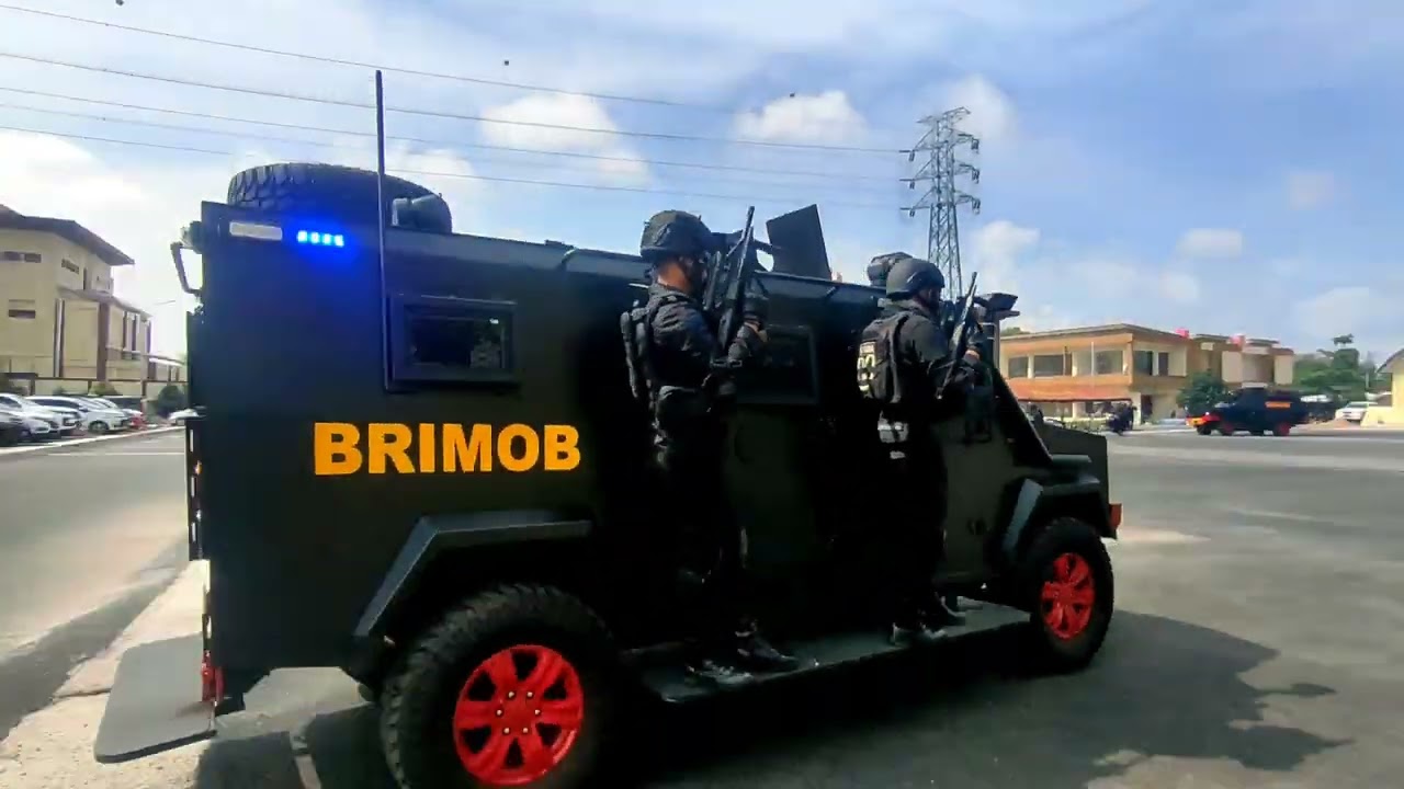 Brimob Kepung Mapolda Lampung Baru Itera