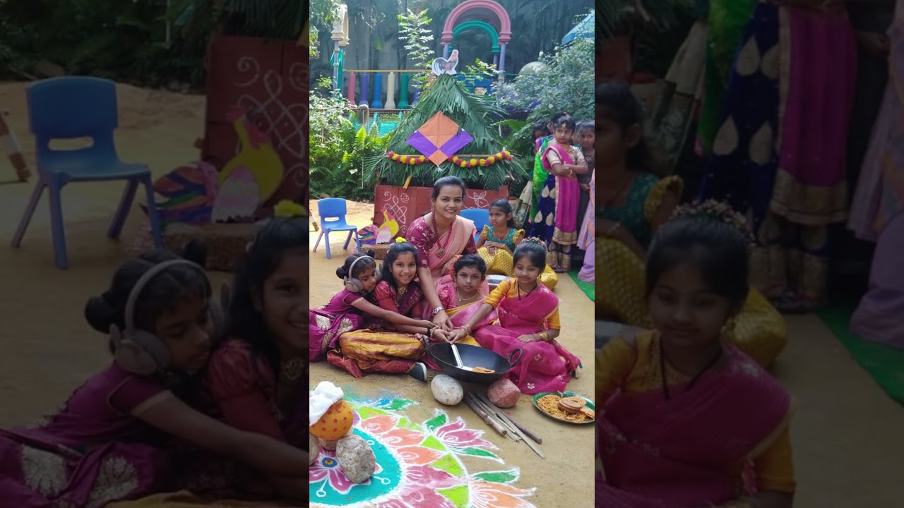 Sankranti Celebrations | Naagarjuna Montessori/IIT Olympiad School | NGS Meerpet 