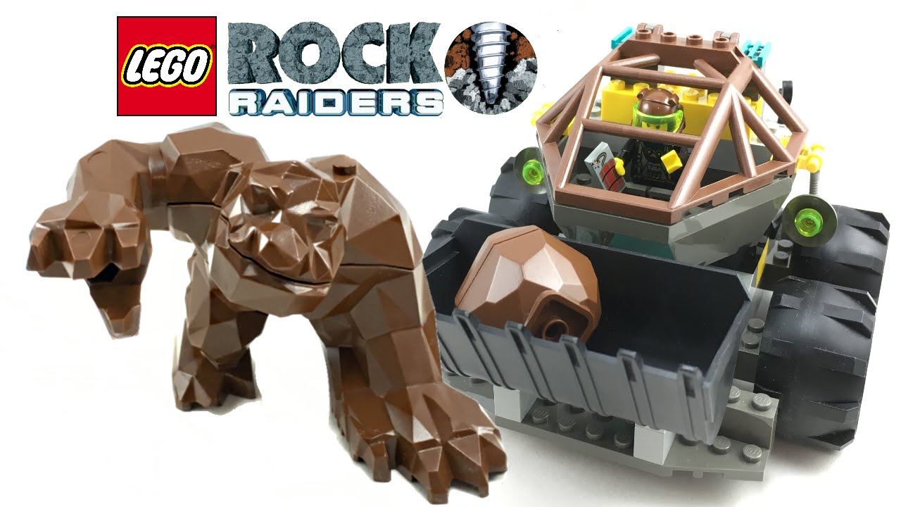 Begrænse Tragisk Sidst First LEGO Big Fig EVER! LEGO Rock Raiders Loader Dozer review! 1999 set  4950! - YouTube