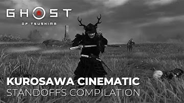 Ghost of Tsushima - Standoffs Compilation (Kurosawa Cinematic Style)