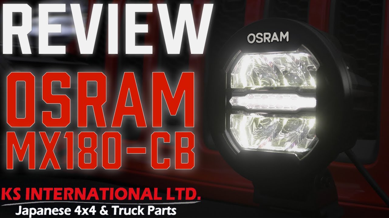 Performance DRL Driving Spot Light Review, OSRAM MX180-CB