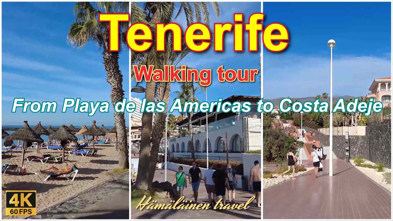 Walking tour from Playa de las Americas to Costa Adeje
