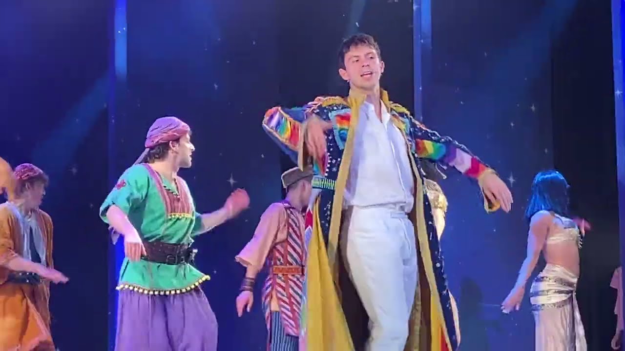 Joseph And His Technicolour Dreamcoat Megamix Jason Donovan Front Row Mayflower Theatre 15/05/2025