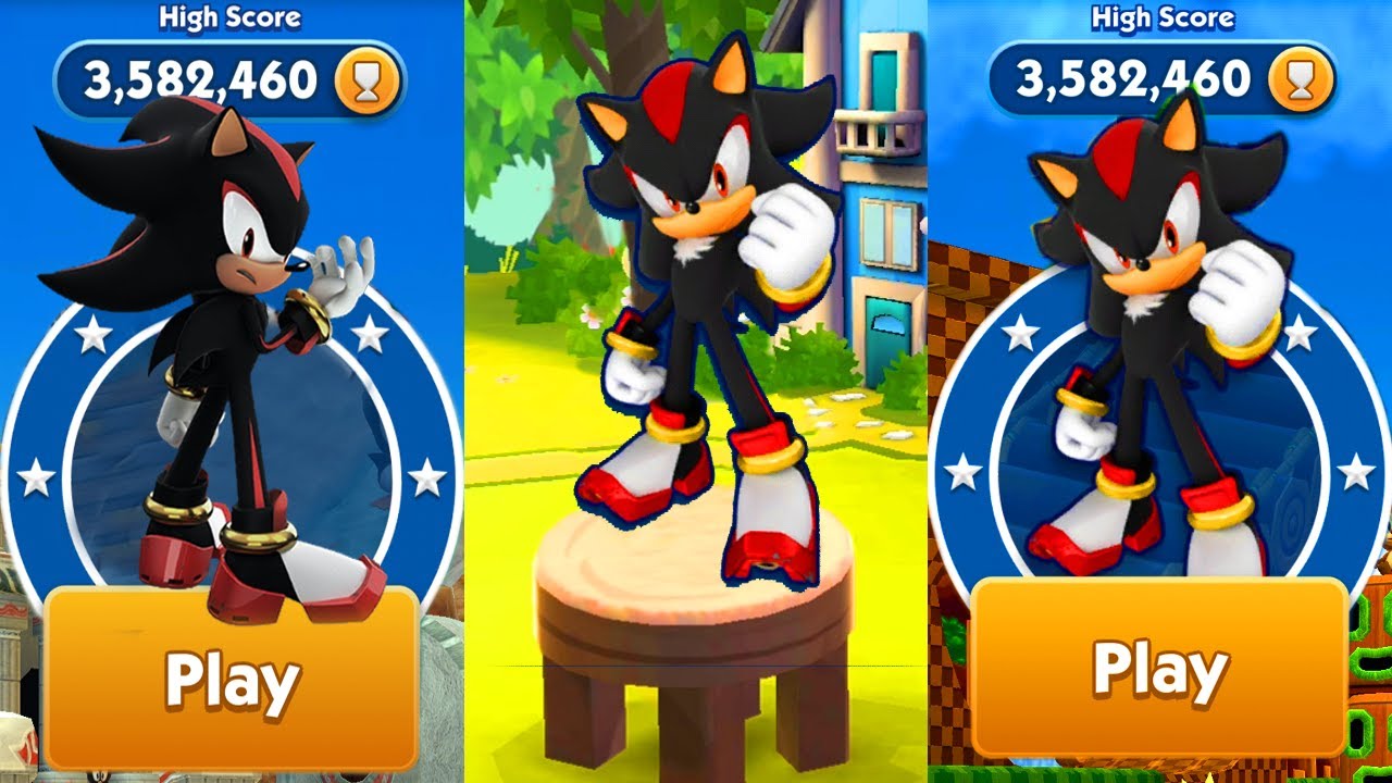 Sonic Dash Racing Android Gameplay - Shadow Self Racing Completion ...