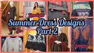 Summer Dress Designs 👗[part 2] Safeena Bilal