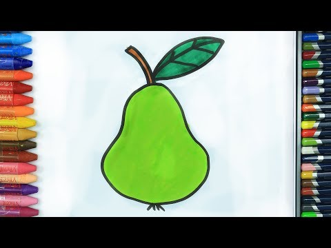 Video: Wie Zeichnet Man Eine Birne