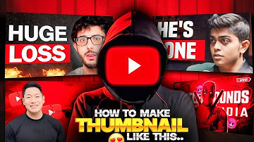 How to Make a Thumbnail for YouTube Videos with Glow Effect: Quick and Easy tutorial for Beginners