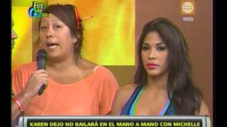 Esto es Guerra de Verano: Karen Dejo no baila y pierde el reto - 07/02/2013